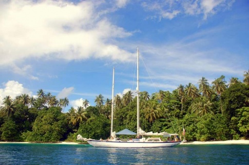 W Salomona - jacht